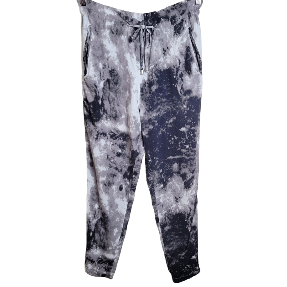 Maurie & Eve Tie Dye Drawstring Pants 100% Viscose AUS Size XS (6) US Size 2